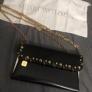 Stuart Weitzman chain bag/clutch